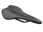CarbonWorks Race Saddle in visible carbon weave