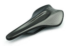 CarbonWorks Ultimate Saddle from the side, produced by Gelu