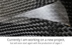 Carbon weave in detail, a glimpse of a new CarbonWorks project