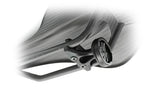 Radar Mount for Garmin Varia on the saddle rails, carbon mount by CarbonWorks