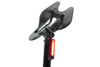 Knog Plus rear light on a Darimo seatpost, carbon mount by CarbonWorks