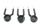 CarbonWorks MasterMount in three versions, carbon computer mount for Garmin, Wahoo and Sigma