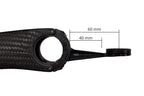 THM Tibia Mount in short and long versions, carbon computer mount by CarbonWorks