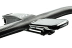 Carbon computer mount on the THM Frontale handlebar, front view, CarbonWorks